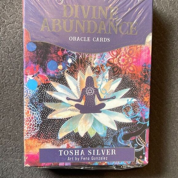 Divine Abundance oracle cards mini deck 51 cards Tosha Silver NEW NIP - Picture 11 of 12